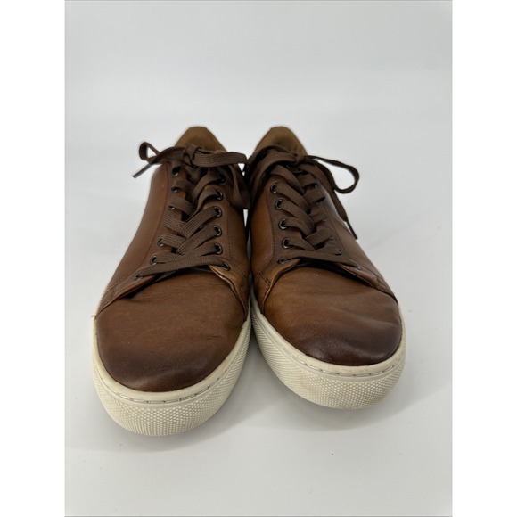Thursday Boots Men\'s Everyday Premier Lowtop Leather Sneakers Brown Size US 9